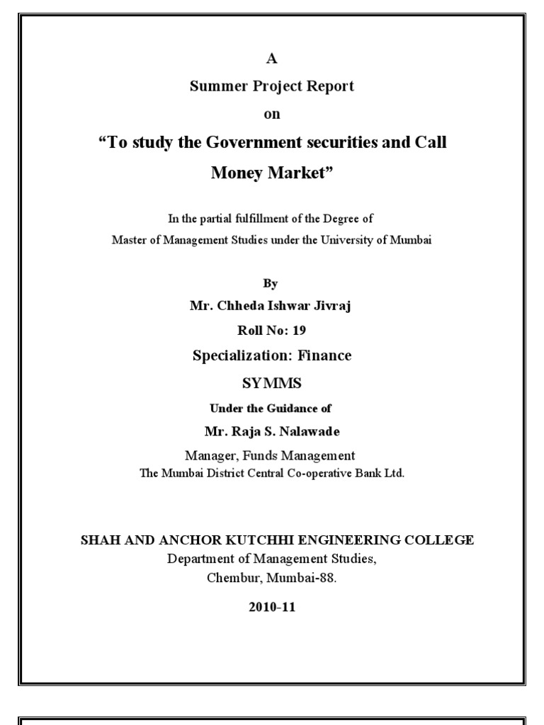 First Few Pages | PDF | Financial Markets | Securities (Finance)