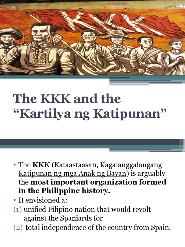 Kkk And Kartilya Ng Katipunan) Readings In The Philippine History | Pdf
