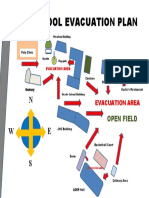 School Evacuation Plan: Open Field