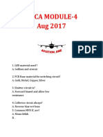 Dgca M-4 Session Aug 2017