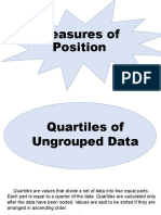 Measures of Position