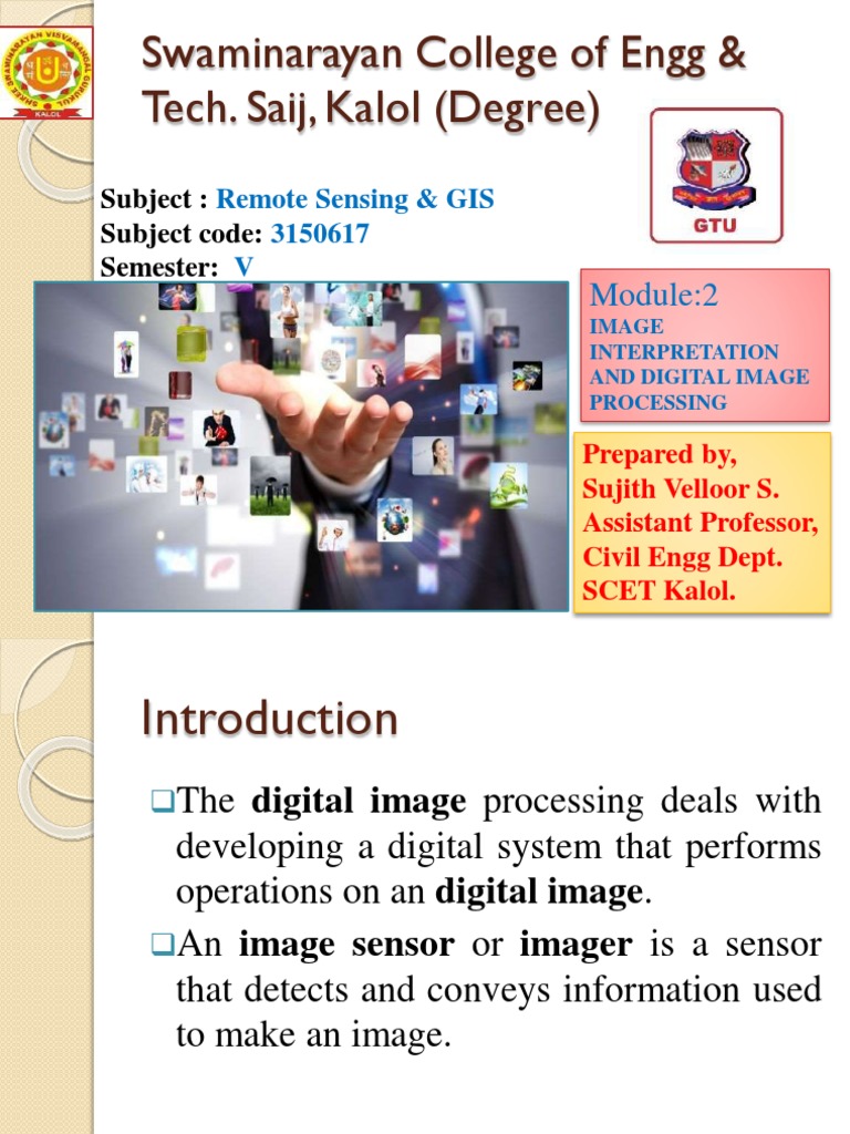 Module 2 Image Interpretation and Digital Image Processing | PDF ...