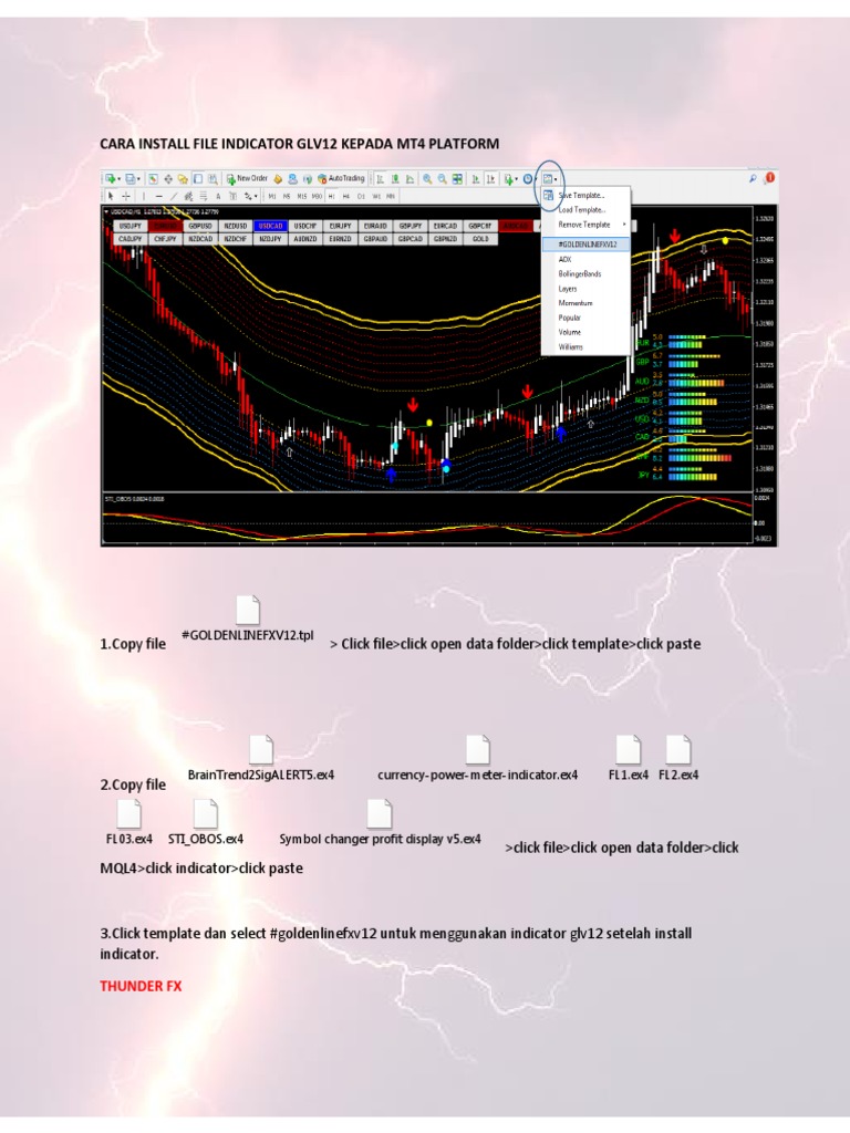 Install GLV12 Indicator on MT4 | PDF | Computers