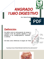 Sangrado Tubo Digestivo: Dra. Valeria Fernández Villanueva R1. Umq