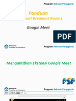 Panduan Breakout Google Meet