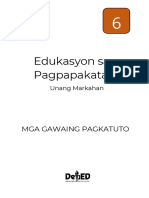 Grade 6 EsP LAS PDF