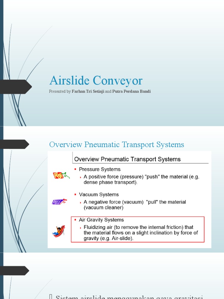 Sistem Transportasi Airslide Efisien | PDF | Teknologi & Rekayasa