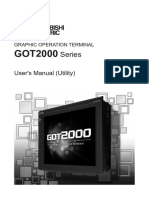 GOT2000 - User's Manual (Utility) SH (NA) - 081195-M (12.15)