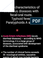Fecal-oral infectious diseases