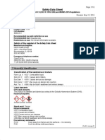 Citronella Oil SDS Safety Data Sheet