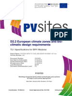 D2.2 European Climate Zones and Bio-Climatic Design Requirements