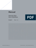 Simrad GI51 Gyro Interface Manual