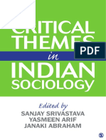 Abraham, Janaki - Arif, Yasmeen - Srivastava, Sanjay - Critical Themes in Indian Sociology-SAGE Publications India (2019)
