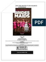 Cornellbridesmaids - Ticket Admit 2