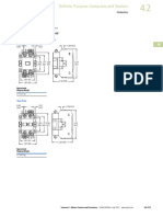 Definite Purpose Contactors and Starters: Dimensions