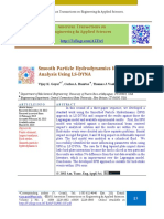 Smooth Particle Hydrodynamics For Bird-Strike Analysis Using LS-DYNA