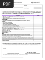 Staff - Pre-Employment List of Requirement Guidelines