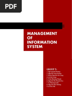 Management OF Information System: LLLLLL