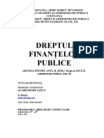 dreptul finantelor publice