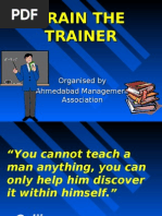 Effective Train the Trainer Guide | PDF | Learning Styles | Essays