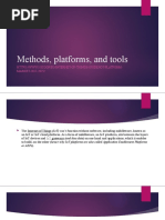 Methods, Platforms, and Tools: MARKET-2017-2025