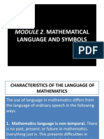 Lesson: 2 Mathematics in The Modern World