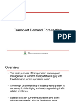 TR 221 Topic 5-3a Introduction Transportation Demand Forecasting Methods