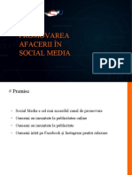 Promovarea Afacerii in Social Media Lectia3