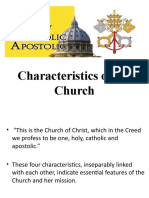 Characteristic of The Church