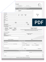Pre-Paid Card Application Form