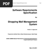 Software Requirements Specification: Version 1.0 Approved