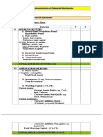 Financial statement analysis