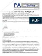 Performance Based Navigation: 14POS08 21 August 2013