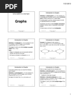 Graphs: Let Us Switch To A New Topic: Introduction To Graphs