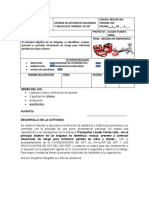 Actas de Asistencia Ejemplo