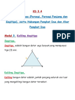 Modul 3 - KD 3.4 Keliling Segitiga