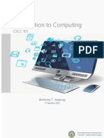 Introduction to Computing Fields in CS, IT and IS