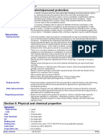 Section 8. Exposure Controls/Personal Protection: Sealion Resilient Wintergrade Comp B