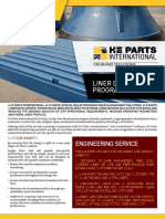 H-E Parts Flyer Liner Development