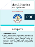 Tugas 4 Struktur Data Lanjutan (Recursive & Hashing) - Siti Hasana