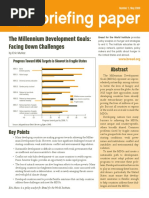 Briefing Paper: The Millennium Development Goals: Facing Down Challenges