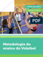 Metodologia Do Ensino Do Voleibol: Roteiro Aula Prática Unidade 3 - Seção 2