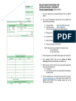 Bills Payment Procedure For Ateneo de Manila University Over The Counter Payments (Client Module)