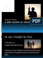 A Good Soldier of Christ Jesus