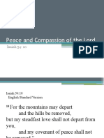 Peace and Compassion of The Lord