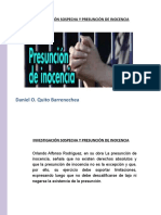 Tarea #1 - Investigación Sospecha y Presunción de Inocencia - Quito Barrenechea Daniel Oscar