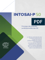 INTOSAI P 50 Principes Des Activités Juridictionnelles Des ISC 1