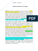 La Desnutricion Infantil en Colombia