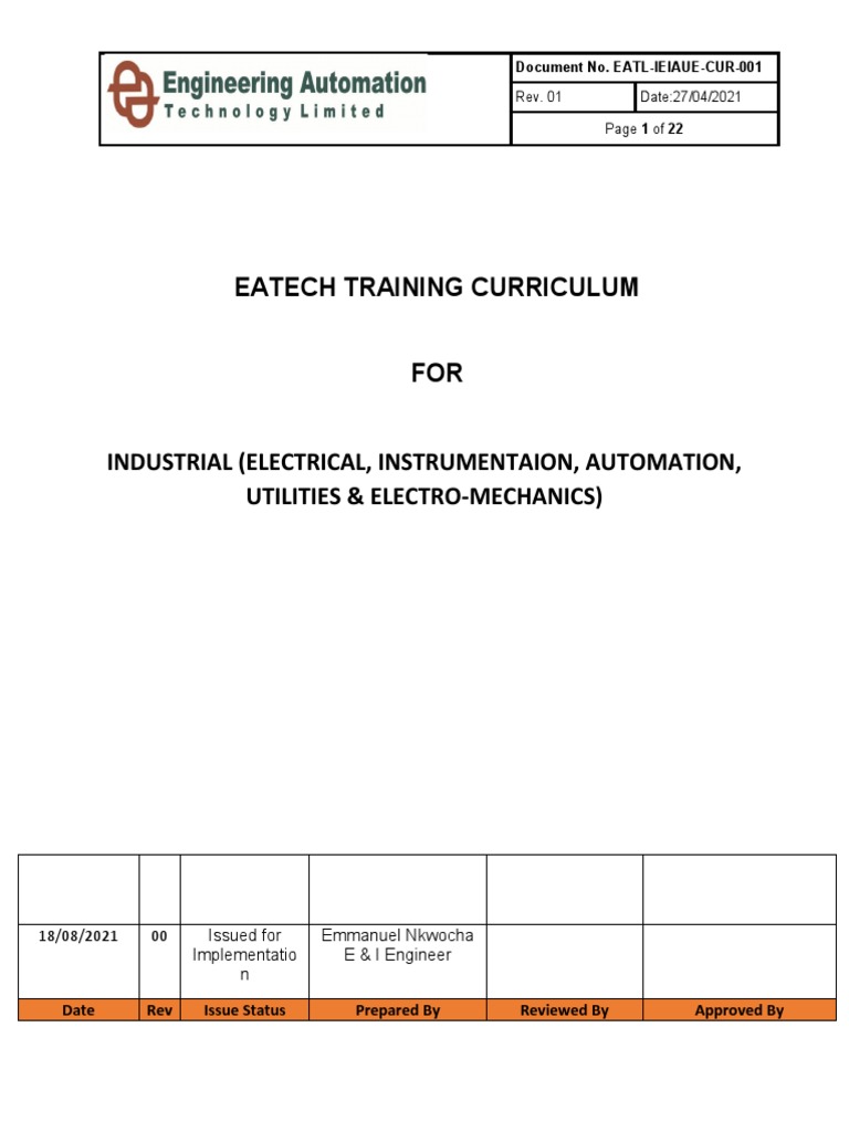 Industrial Engineering Training Courses | PDF | Programmable Logic ...