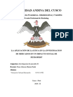 Aplicacion de La Etica en Petroperú - Marianella Valenzuela